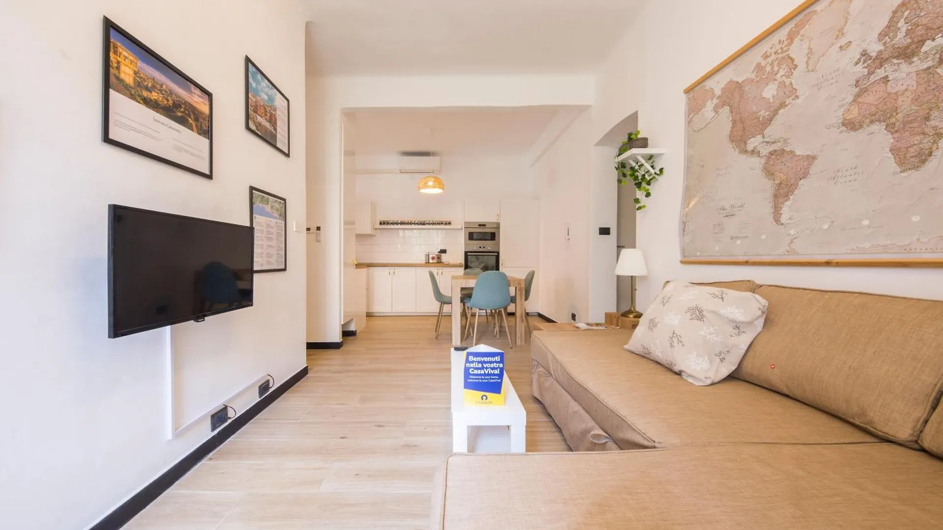 Casaviva - Comfy Modern Trilo In Genova Principe Apartment