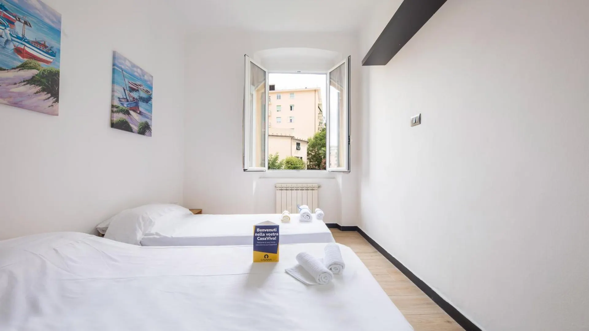 Casaviva - Comfy Modern Trilo In Genova Principe Apartment  Genoa